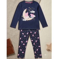 MSX249: Girls Peppa Pig Pyjama (2-8 Years)